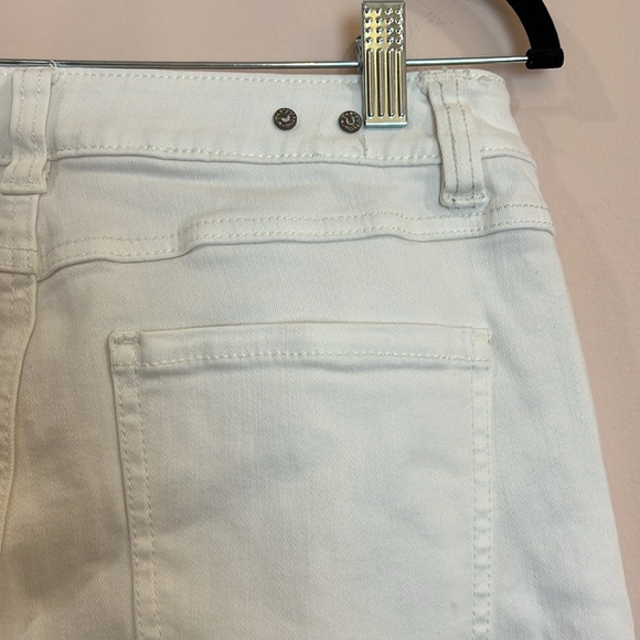 Cabi White Jeans High Slim Size 6 - Picture 5 of 5